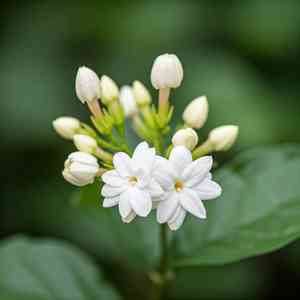 Arabian jasmine(Jasminum sambac)