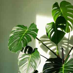 Swiss cheese plant(Monstera deliciosa)