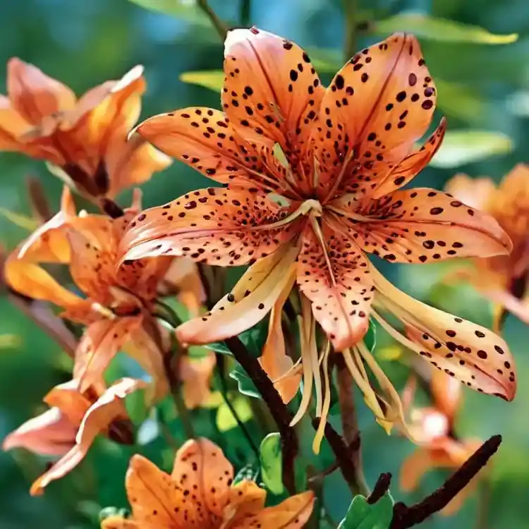 Tiger lily(Lilium lancifolium)