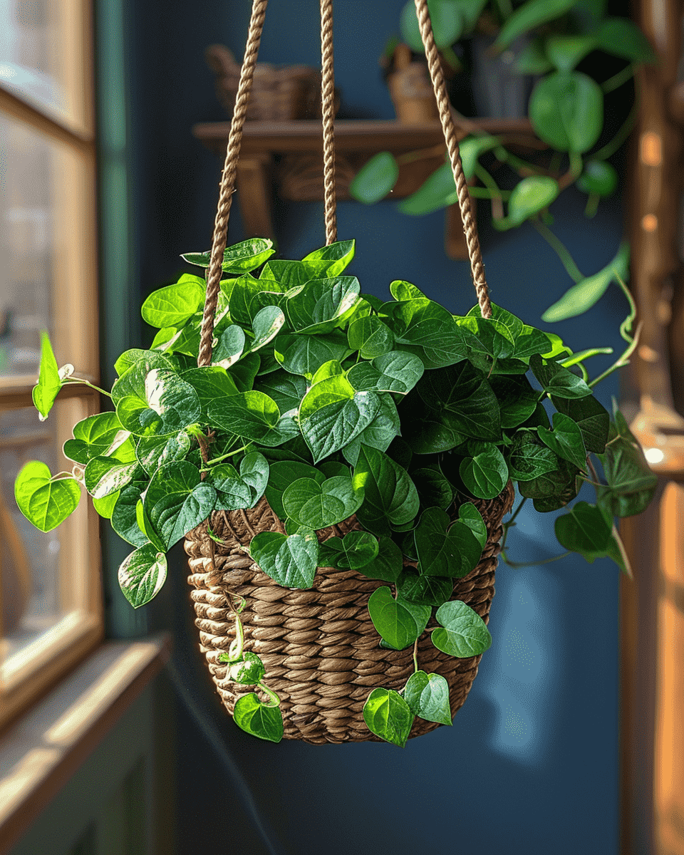 Golden pothos(Epipremnum aureum)
