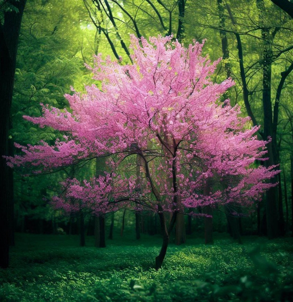 Eastern redbud(Cercis canadensis)