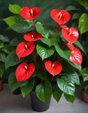Flamingo flower(Anthurium andraeanum)