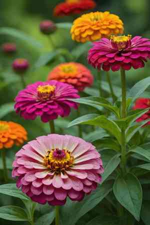 Common zinnia(Zinnia elegans)