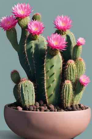 Moon cactus(Gymnocalycium mihanovichii)