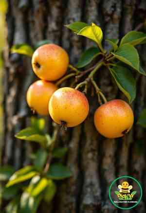 Siberian crab apple(Malus baccata)
