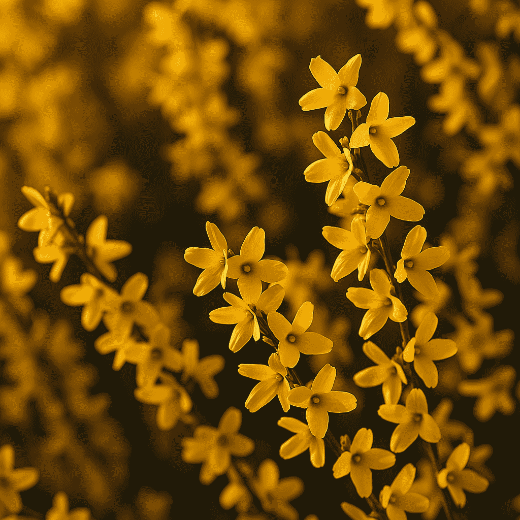 Weeping forsythia(Forsythia suspensa)