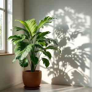 Swiss cheese plant(Monstera deliciosa)