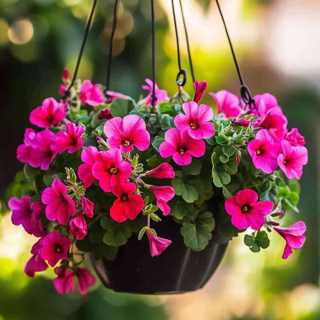 Ivy geranium(Pelargonium peltatum)