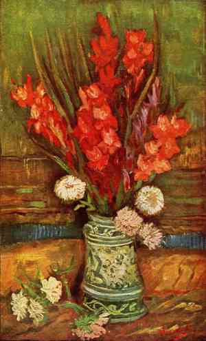 Gladioli (Gladiolus)(Gladiolus)